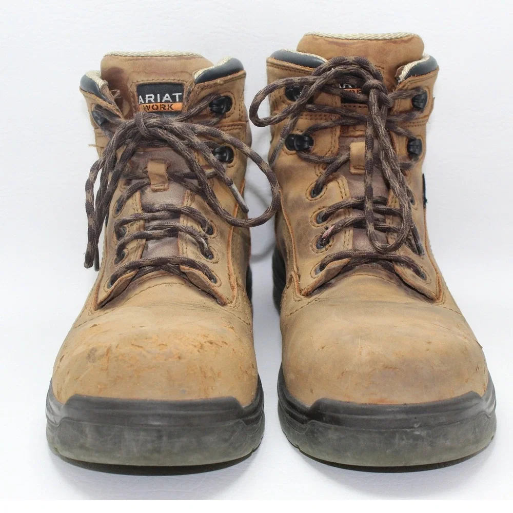 Ariat Work Mens 10027335 Waterproof Composite Carbon Toe Leather Boots 11 EE